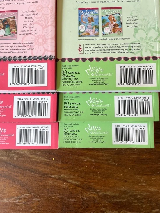 6 American Girl BEFOREVER Series Melody + Maryellen Softcover Books (Set of 6) - Picture 15 of 15